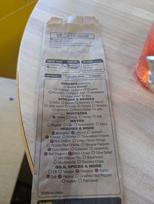  at Which Wich in Dalhart