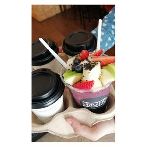 Take away at Urbano Specialty Coffee in Madrid