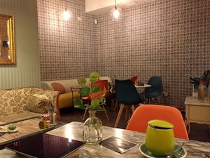 Super cute at Urbano Specialty Coffee in Madrid