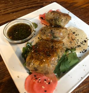 Korean parcel starter  at The Carriage in Newcastle Upon Tyne