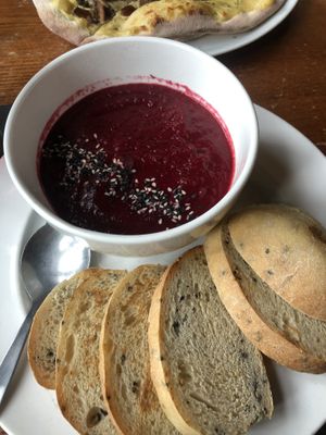 Beetroot soup of the day   at The Carriage in Newcastle Upon Tyne