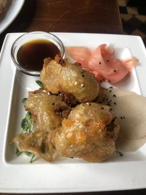 Gyoza, lovely   at The Carriage in Newcastle Upon Tyne