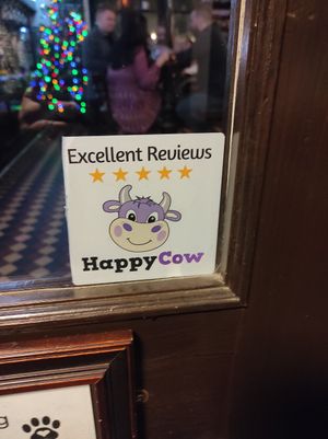 Happy cow at The Carriage in Newcastle Upon Tyne
