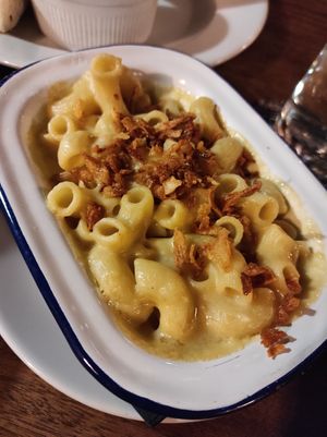 Mac and cheese at The Carriage in Newcastle Upon Tyne