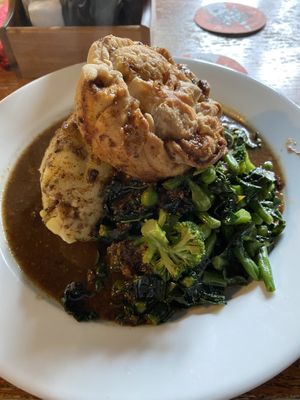 Cok - A - Leeky Pie Sunday dinner (with extra mash instead of roast potatoes)  at The Carriage in Newcastle Upon Tyne