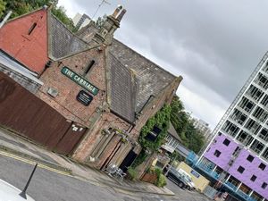 Easy to find after the underpass at The Carriage in Newcastle Upon Tyne