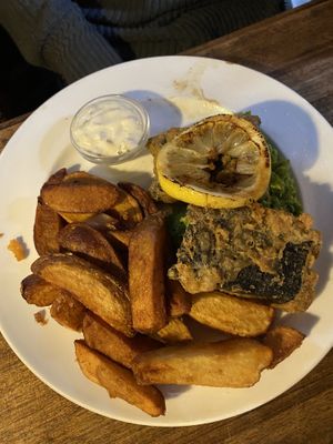 Tofish & chips   at The Carriage in Newcastle Upon Tyne