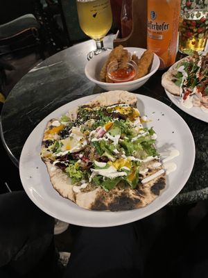 The falafel   at The Carriage in Newcastle Upon Tyne