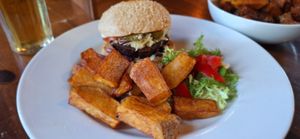 The Carriage Burger at The Carriage in Newcastle Upon Tyne