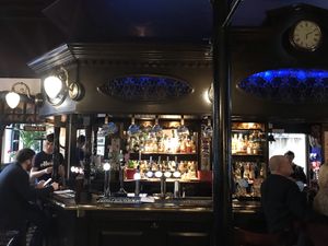 Bar area at The Carriage in Newcastle Upon Tyne