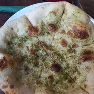 Garlic bread at The Carriage in Newcastle Upon Tyne