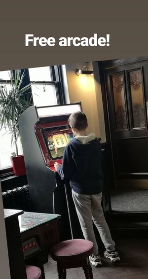 Arcade games at The Carriage in Newcastle Upon Tyne