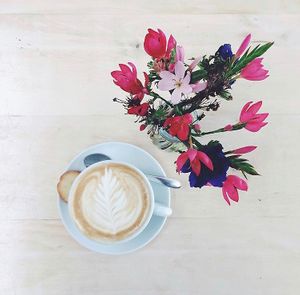 All hot drinks can be made with soy or oat milk. Coffee, tea, hot chocolate etc at Tremenheere Kitchen in Penzance