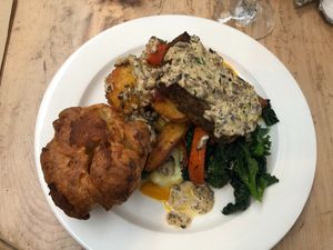 Vegetarian Roast at Tremenheere Kitchen in Penzance