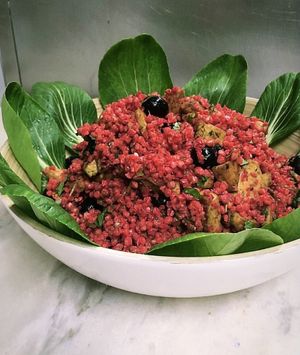 Sarraceno salad at Dempanadas in Valencia