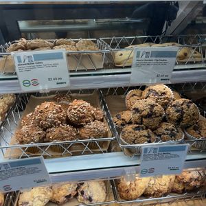 Vegan pastriess  at Jimbo's Naturally in Escondido