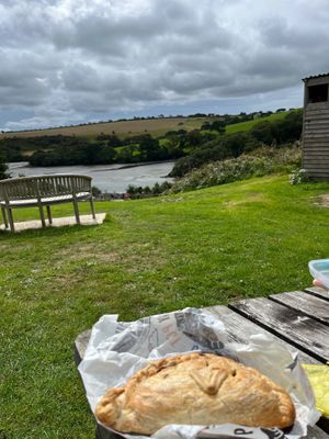 Great picnic addition  at Philp's Famous Pasties in Porthleven