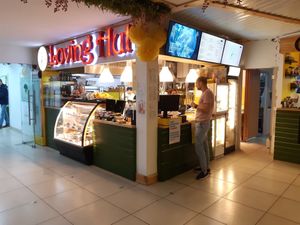 Hut of love at Loving Hut in Moscow