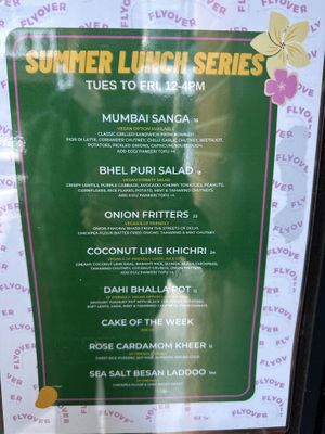   at Flyover Fritterie & Chai Bar in Redfern