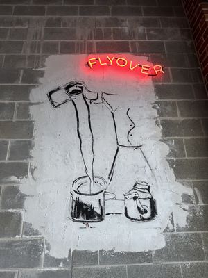   at Flyover Fritterie & Chai Bar in Redfern