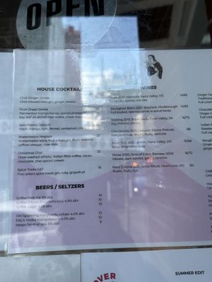   at Flyover Fritterie & Chai Bar in Redfern