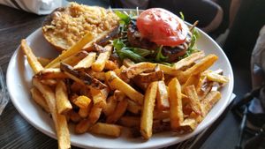 Beyond burger at Itri Wood Fired in Bristol