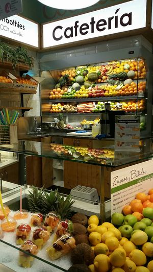 Smoothy part at Cooofe Bar in Barcelona