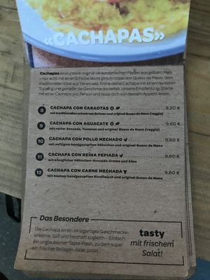 menu 3 at Macaibo in Hamburg