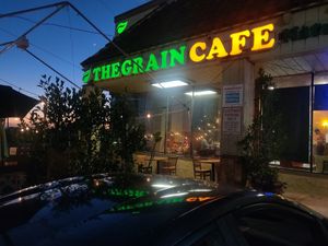 Outside at The Grain Cafe in Redondo Beach