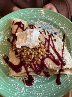 The grain crepe  at The Grain Cafe in Redondo Beach