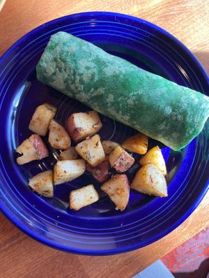 Breakfast burrito at The Grain Cafe in Redondo Beach