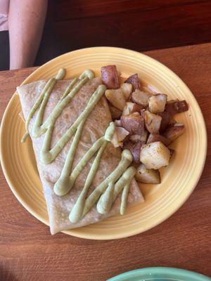 Savory crepe   at The Grain Cafe in Redondo Beach