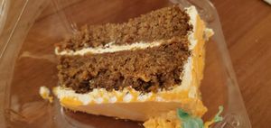 Vegan Carrot Cake at The Grain Cafe in Redondo Beach