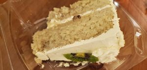 Vegan 3 Leches Cake at The Grain Cafe in Redondo Beach