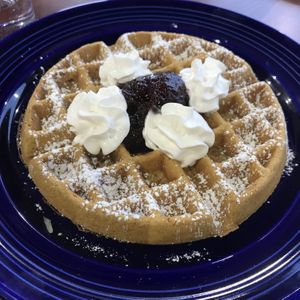 Classic Waffle at The Grain Cafe in Redondo Beach
