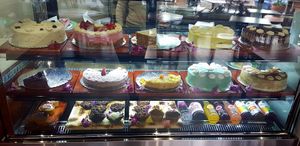 Cakes at The Grain Cafe in Redondo Beach
