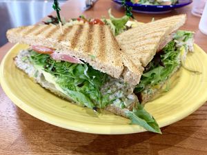 ‘Tuna’ sandwich  at The Grain Cafe in Redondo Beach