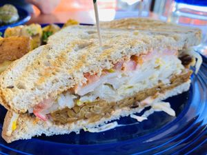 Vegan Reuben  at The Grain Cafe in Redondo Beach