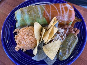 Wet burrito  at The Grain Cafe in Redondo Beach