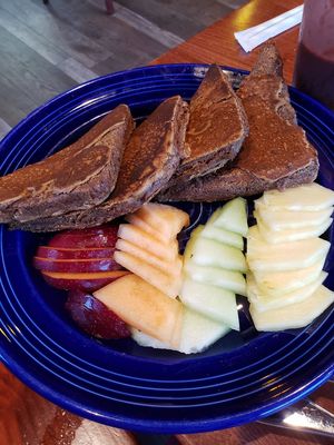 French Toast w/o sugar at The Grain Cafe in Redondo Beach