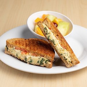 Vegan Artichoke & Spinach Melt 2023 at The Spoon in Provo