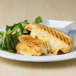 Triple Cheese Panini 2024- comes vegetarian & can be made vegan &/or gluten free at The Spoon in Provo