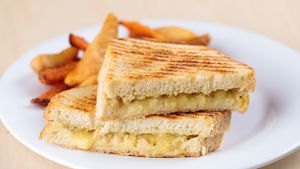 Artichoke Pesto Griller Panini (can be made vegan and gluten free) at The Spoon in Provo