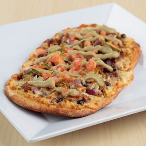 Vegetarian Nacho Pizza at The Spoon in Provo