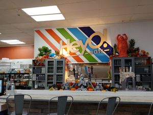 To the right as you enter Ava's Market at HeyO Eats in Mountain View