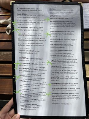 Lots of veg options! 😍 at Blacksmith in Berlin