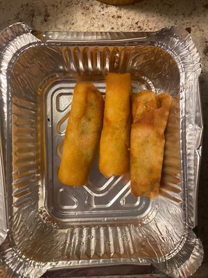 Spring rolls  at Thai Basil in Piscataway