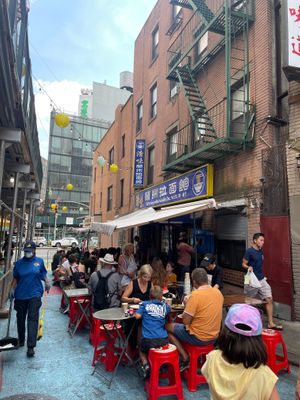  at The Handpulled Noodle in New York City