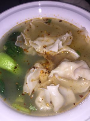 Buddha Wontons (Vegan) at The Handpulled Noodle in New York City
