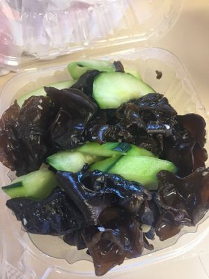 Cucumber 🥒 & Seaweed Salad at The Handpulled Noodle in New York City